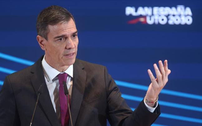 El presidente del Gobierno, Pedro Sánchez