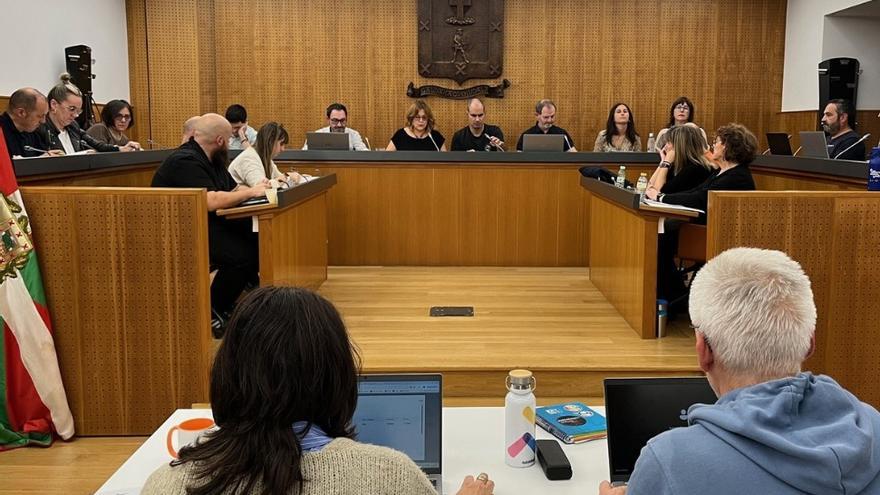 El pleno de la corporación aprobó por unanimidad el viernes calificar como residencial suelo en Bengoetxe