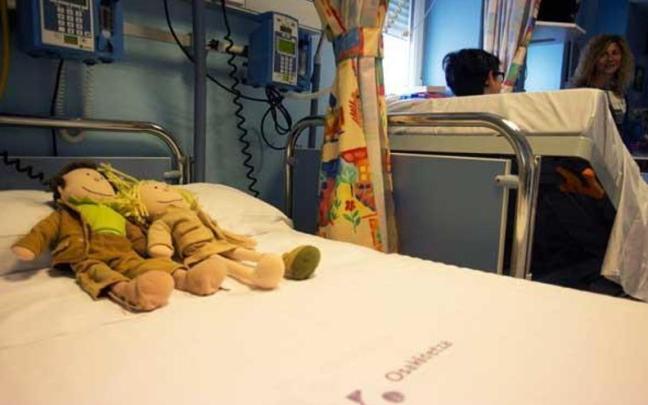 Unidad de atención oncólogica pediátrica en el hospital de Cruces.