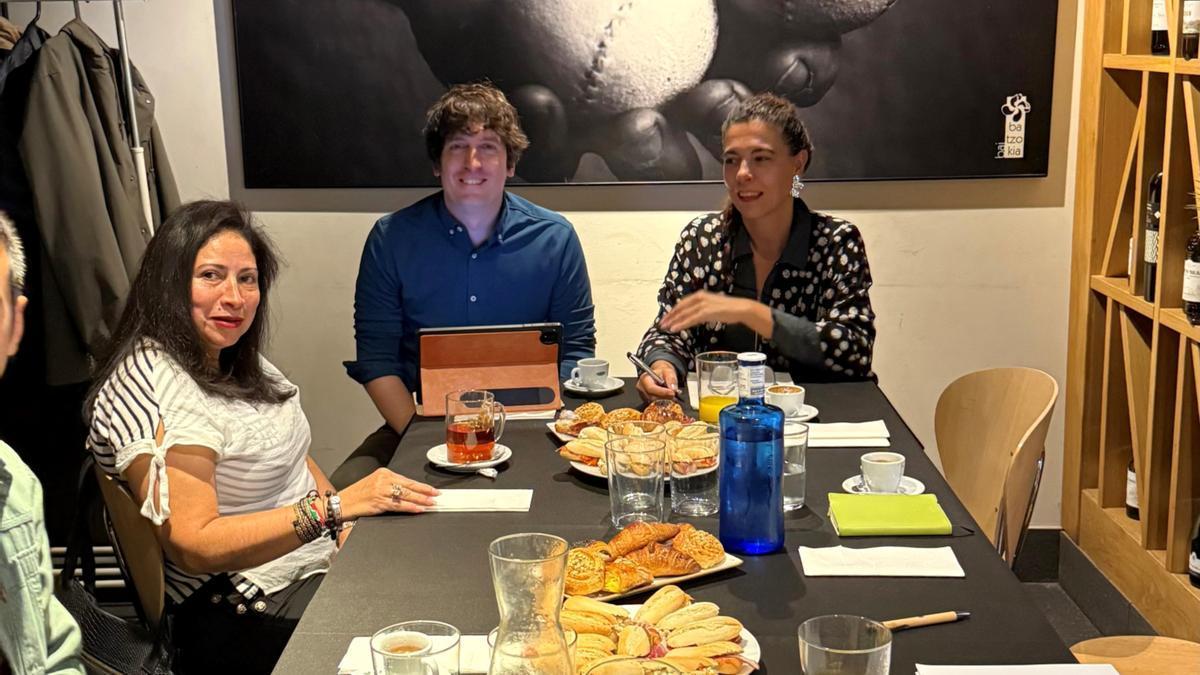 Presentación del balance de EAj/PNV del primer año como socios del equipo del gobierno junto al PSE-EE.