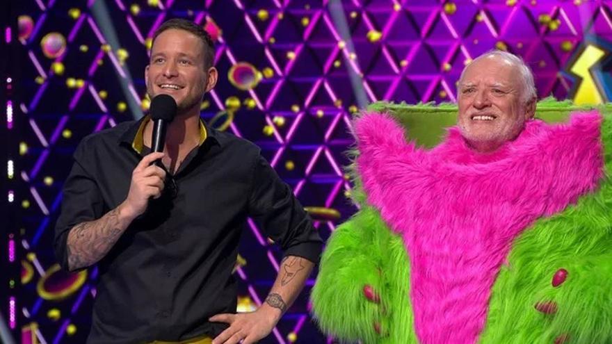 András Arató, en la versión húngara de 'Mask Singer'.