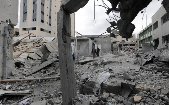 Al menos ocho muertos en un ataque israelí contra el edificio de la oficina de Médicos del Mundo en Gaza. / EP Al menos ocho muertos en un ataque israelí contra el edificio de la oficina de Médicos del Mundo en Gaza.
