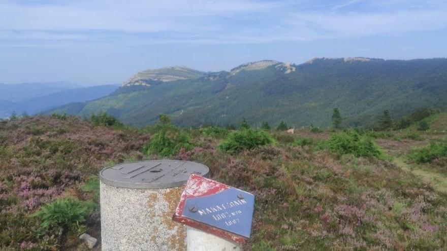 Vistas de Elorretako Haitza desde Makatzgain