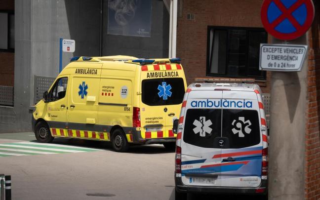 Imagen de archivo de ambulancias en Catalunya