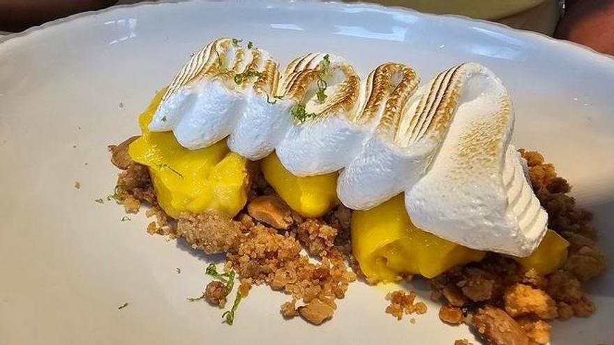 Postre de limón de Kanala Beach