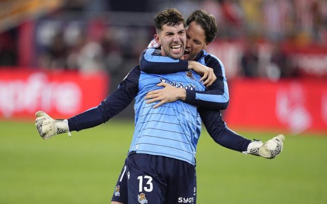 Unai Marrero brilló en la tanda de penaltis, deteniendo dos balones que resultaron decisivos en la consecución del título.