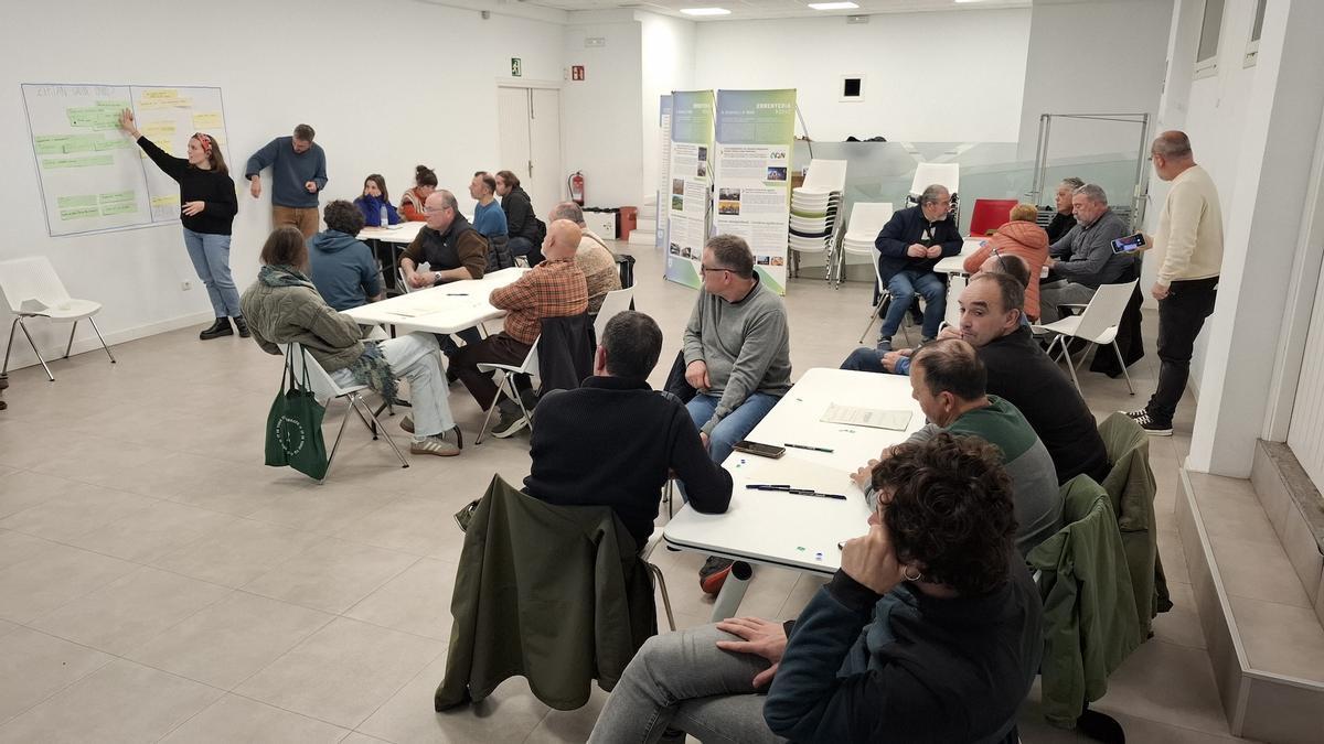 Una de las sesiones de la fase de diagnóstico