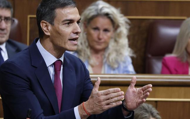 Sánchez, en una sesión plenaria.