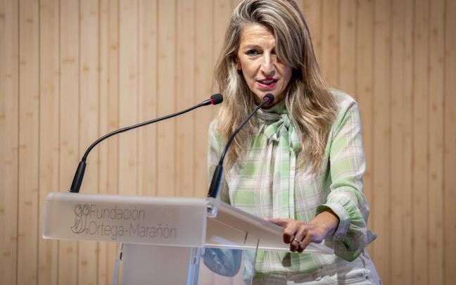 La vicepresidenta segunda del Gobierno y ministra de Trabajo y Economía Social, Yolanda Díaz.