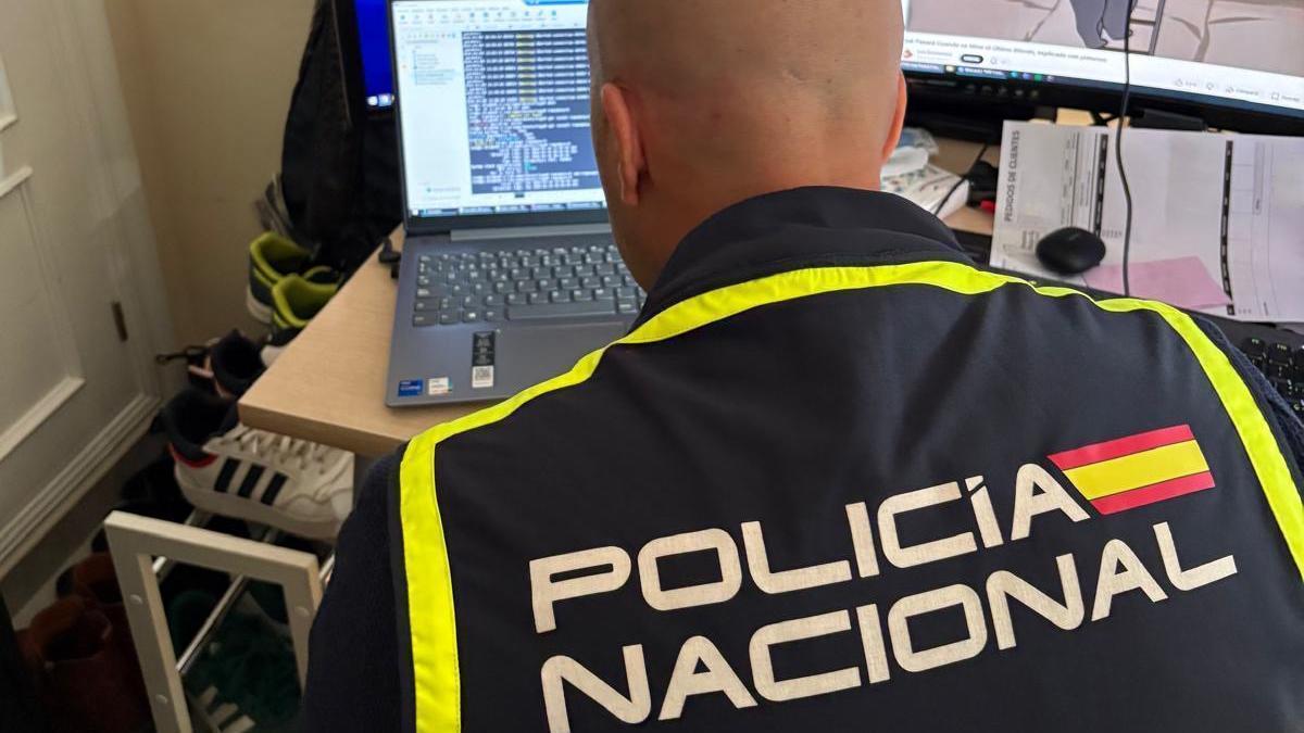 Imagen de archivo de un agente de la Policía Nacional