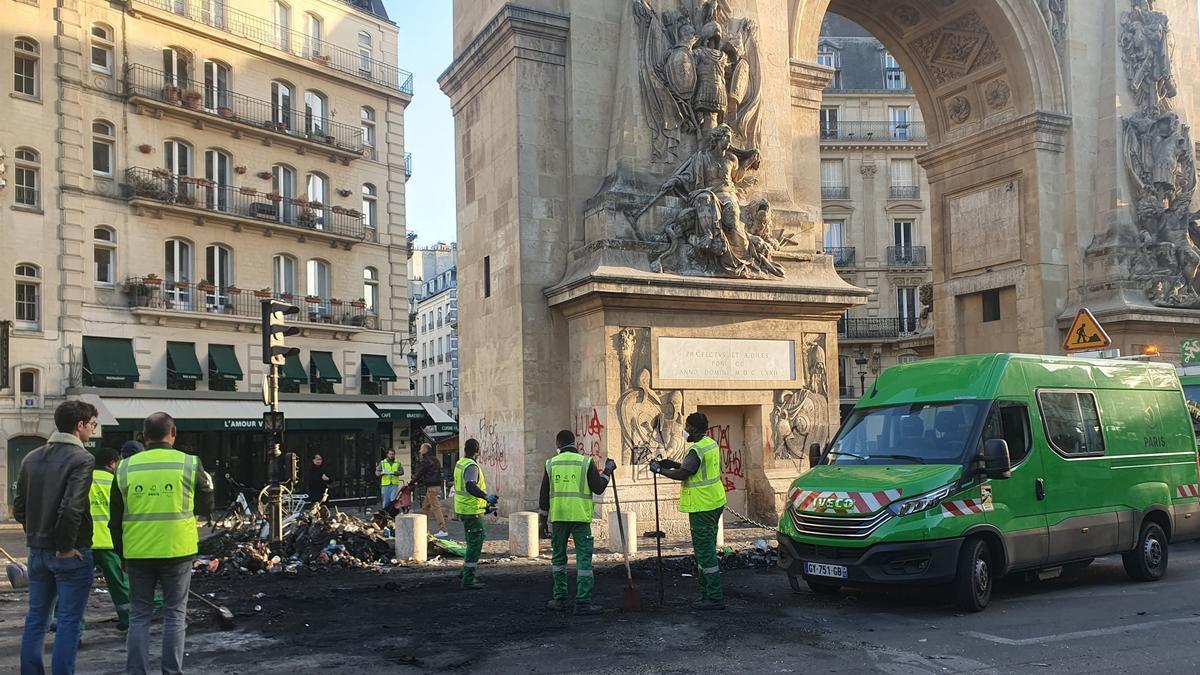Francia registra 1.200 detenidos y 150 agentes heridos tras una jornada de protestas marcada por la violencia