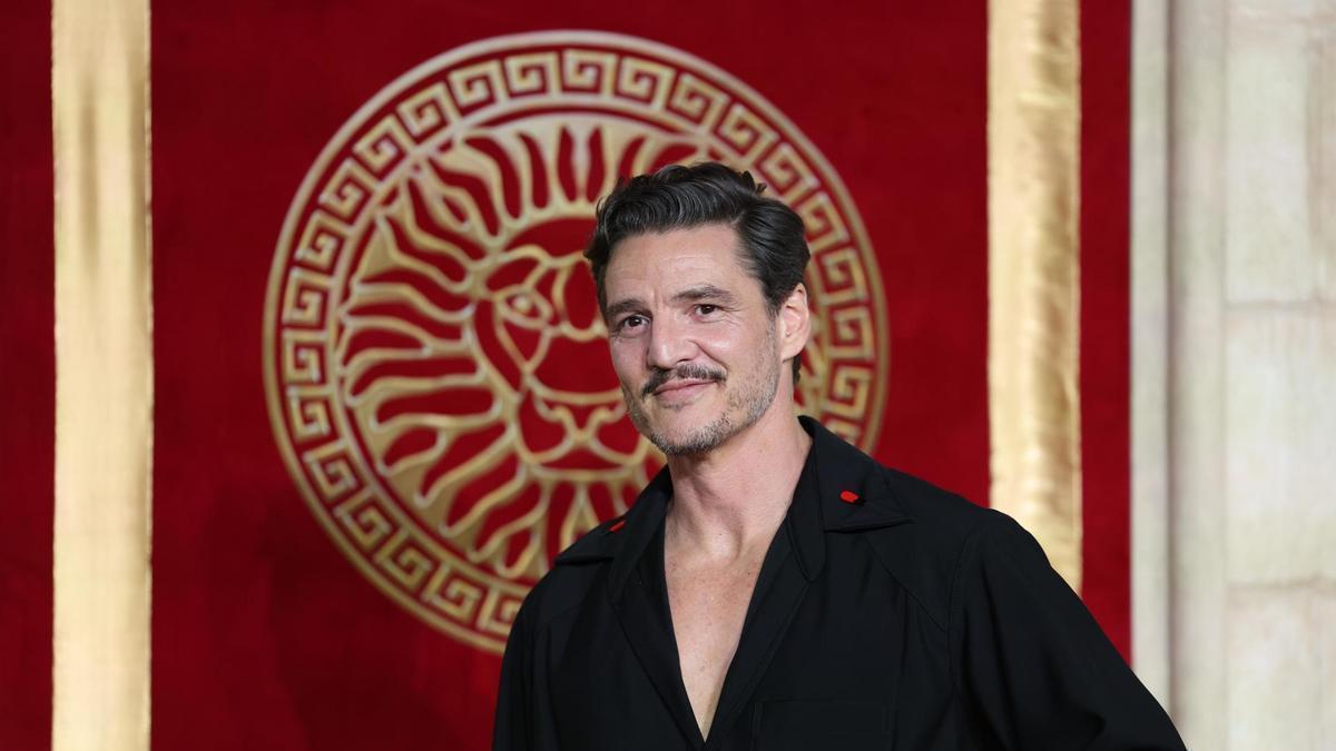 Pedro Pascal durante la 'premiere' mundial de 'Gladiator II' en Londres.