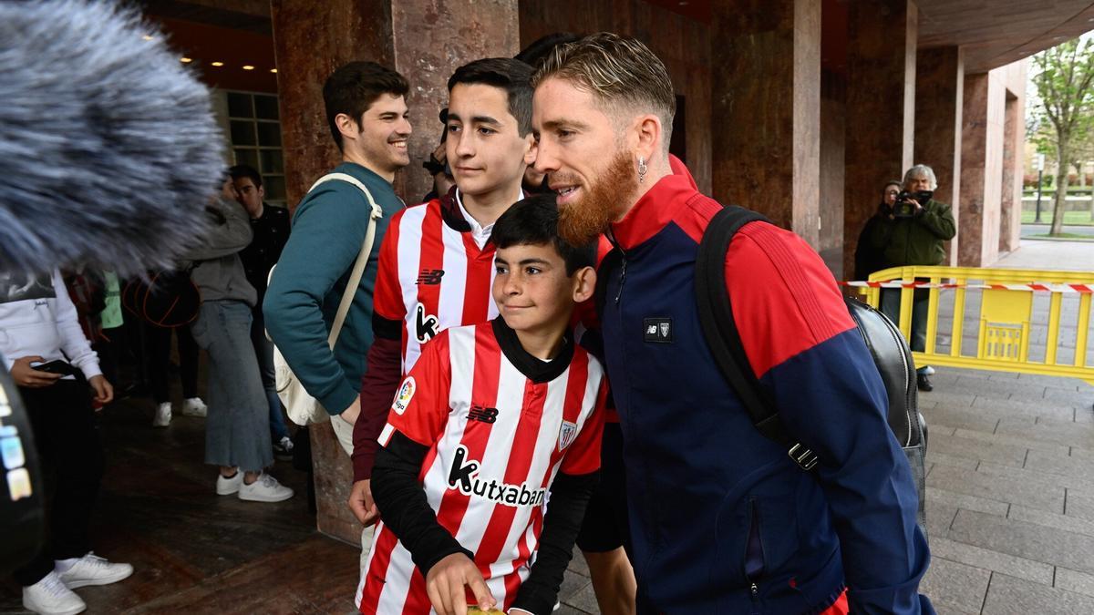 El Athletic llega al hotel de concentración