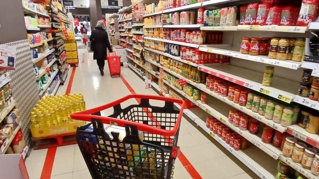 En Alimentación las ventas se redujeron un 0,9% en relación con agosto de 2024