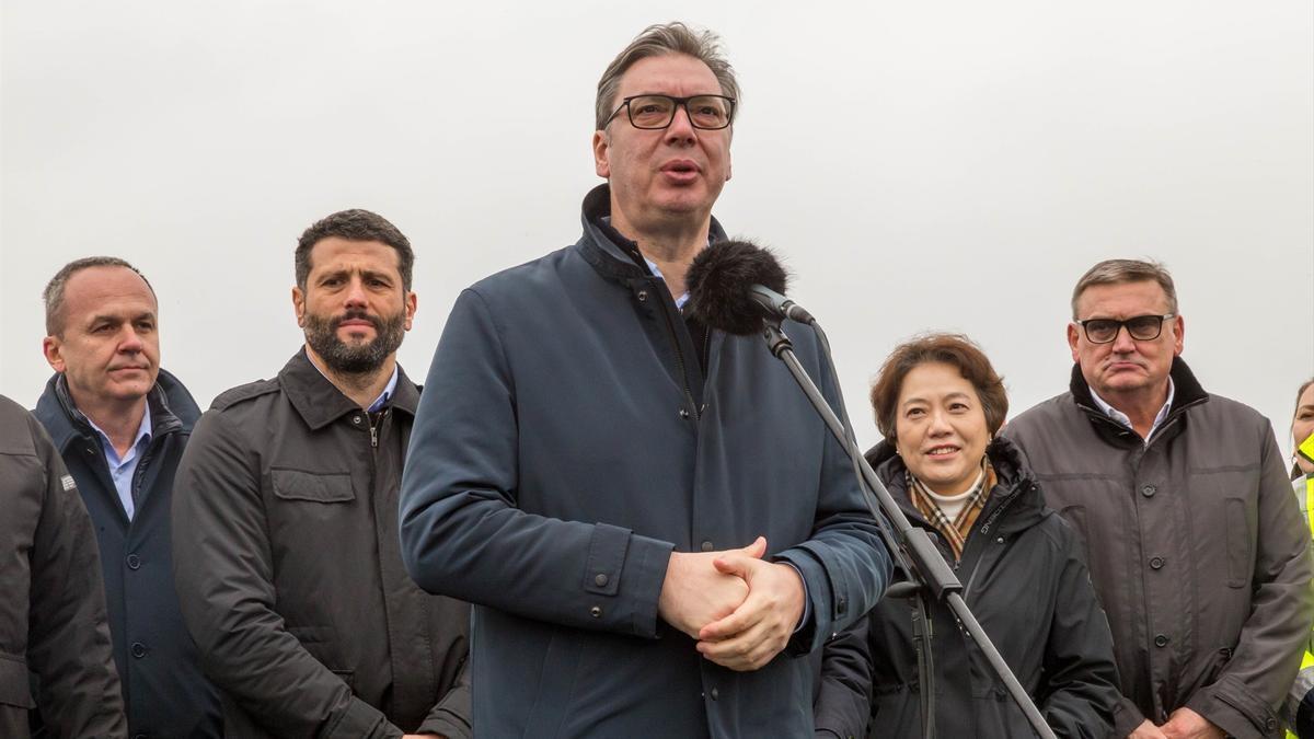 El presidente de Serbia, Aleksandar Vucic, en una foto de archivo.