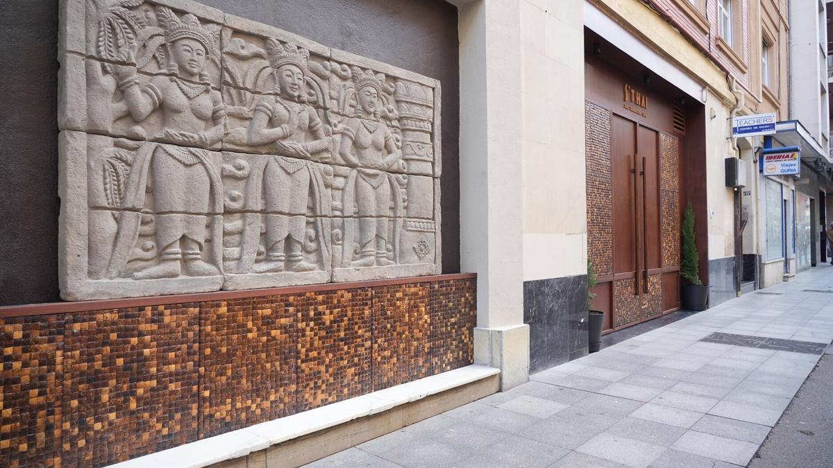 Fachada exterior del S'THAI Vitoria Spa, en la calle San Prudencio.