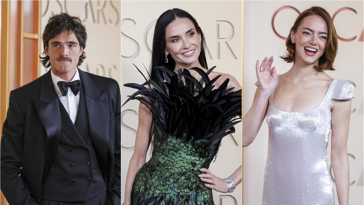 Todos los looks de la alfombra roja de los Oscars, en imágenes