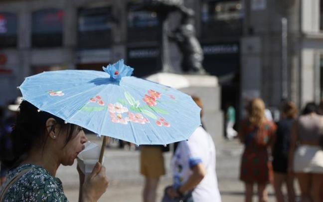 Imagen de archivo de un día caluroso