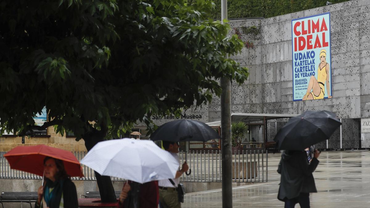 Las temperaturas experimentaron ayer un bajón considerable con hasta diez grados menos y bastante precipitación