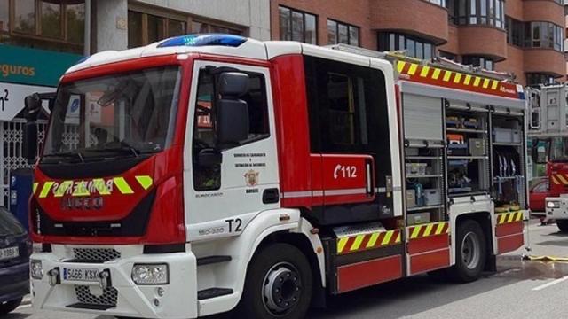 Camión de bomberos, imagen de archivo.