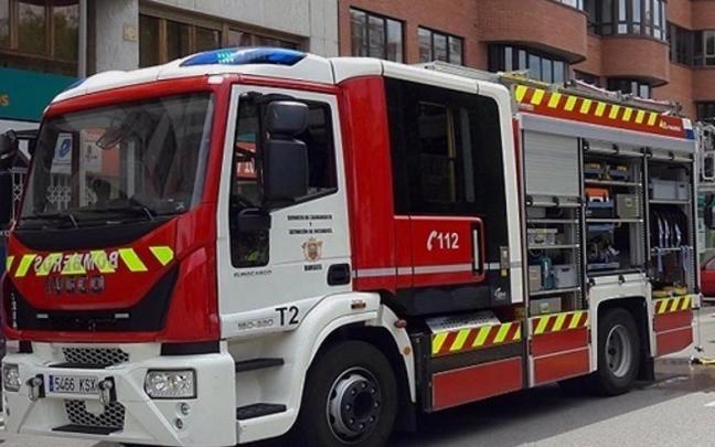 Camión de bomberos, imagen de archivo.