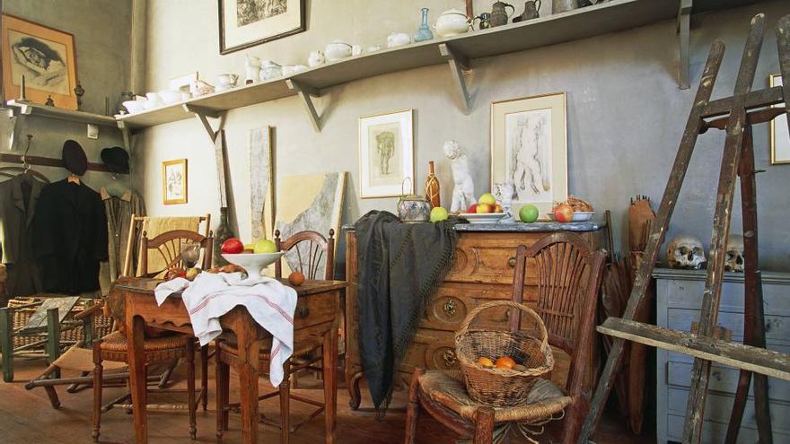 Atelier de Paul Cézanne.