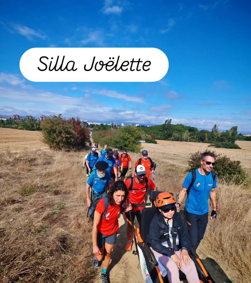 En imágenes: Reto en Olarizu con Montes Solidarios