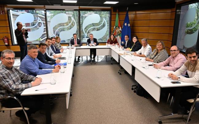 El EBB del PNV, liderado por Aitor Esteban