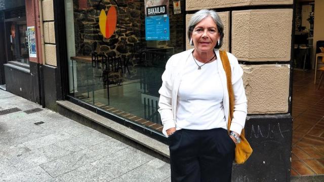 Mertxe Jiménez, técnica de comercio de Berriak durante 25 años
