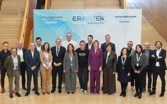 Inuaguración de la jornada “Eragiten”, organizada por el Departamento de Gobernanza, Administración Digital y Autogobierno