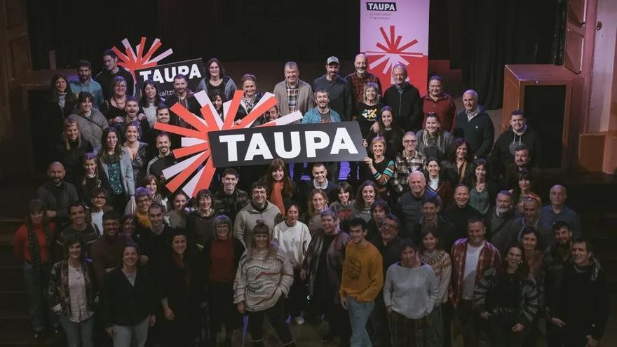 El movimiento Taupa está formado por miles de ciudadanos de todo el País Vasco.