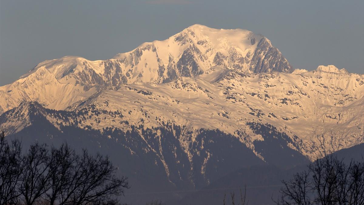 Vista del Mont Blanc.