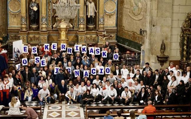 Homenajes de Santa Cecilia en Pasai San Pedro