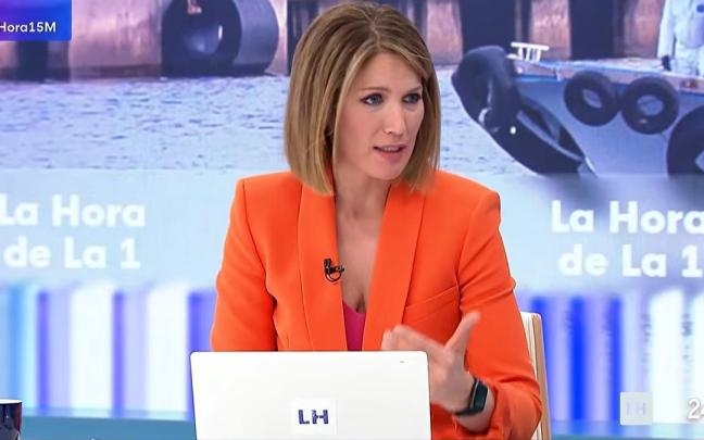 Silvia Intxaurrondo, presentadora de 'La Hora de la 1'