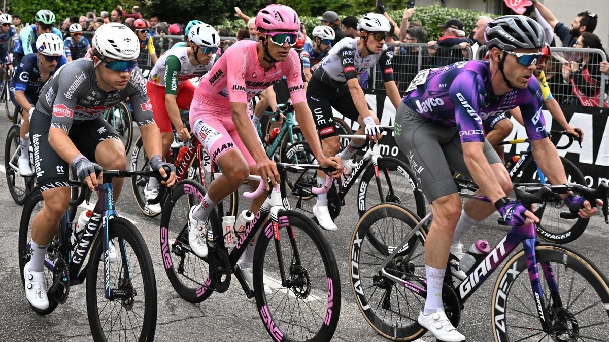 Del Toro, líder del Giro.