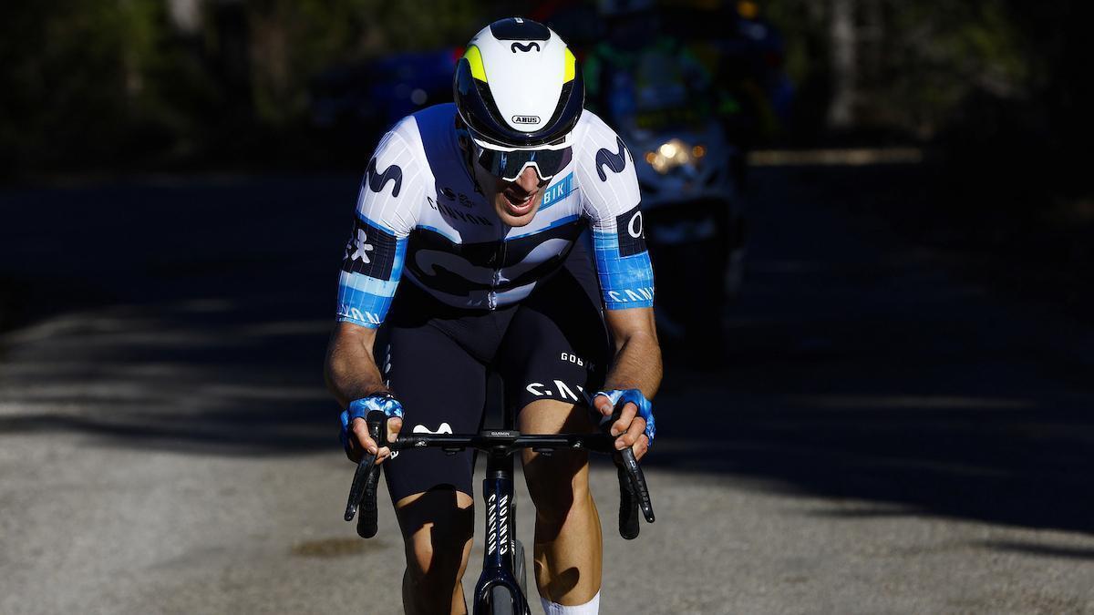 Pablo Castrillo, uno de los pilares del Movistar en la Vuelta.