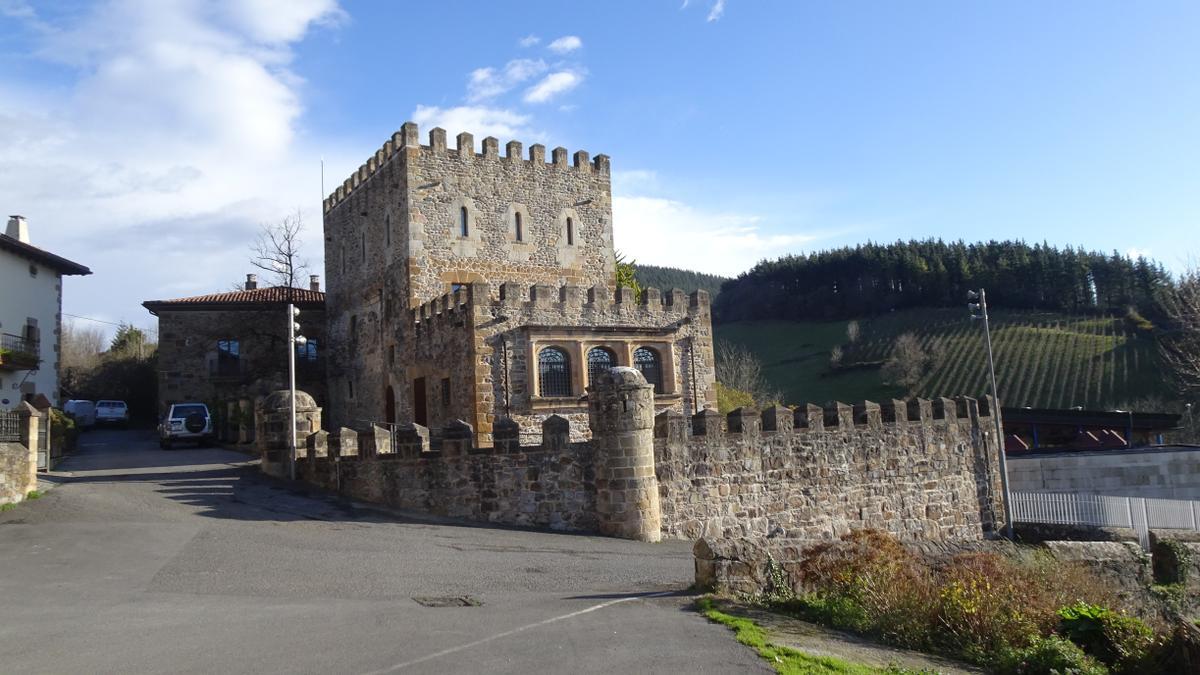La antigua Cada de Juntas de Enkarterri, en Abellaneda.