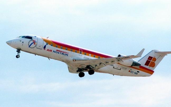Un avión de Air Nostrum.