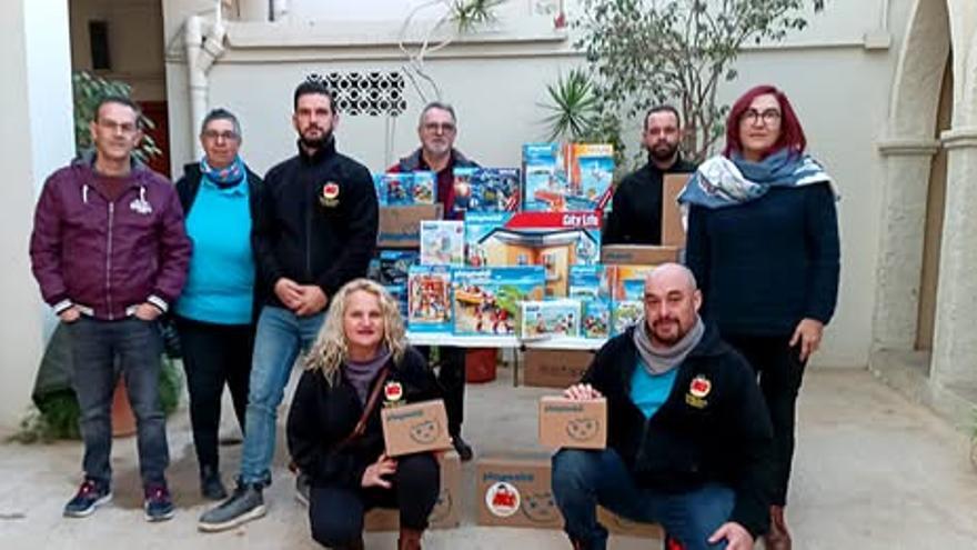 Una reciente recogida de juguetes por parte del Ayuntamiento de Benetússer.