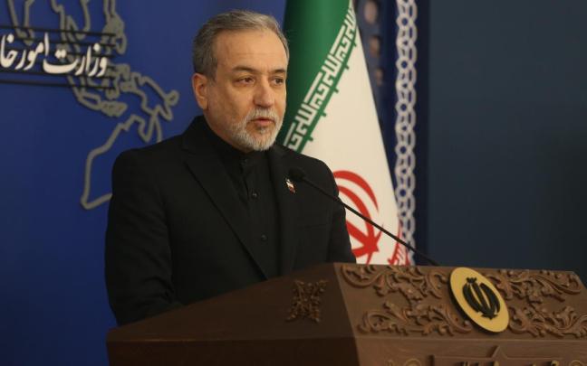 El ministro de Exteriores iraní, Abás Araqchí.