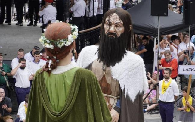 Gigante de Lazkao. / www.azpeitiaguka.eus. Gigante de Lazkao.