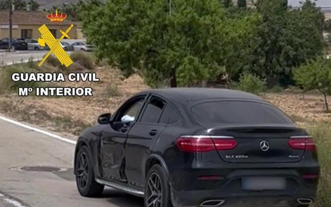 Vehículo del investigado.