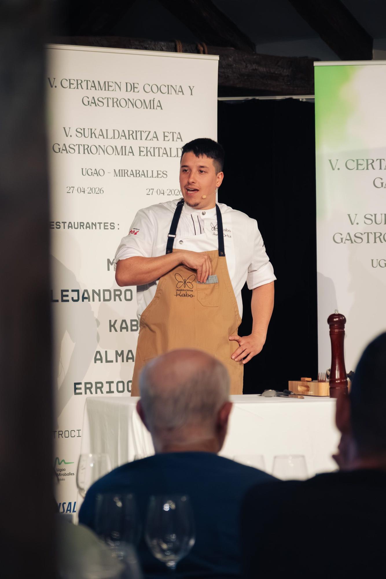 Aaron Ortiz, del restaurante Kabo.