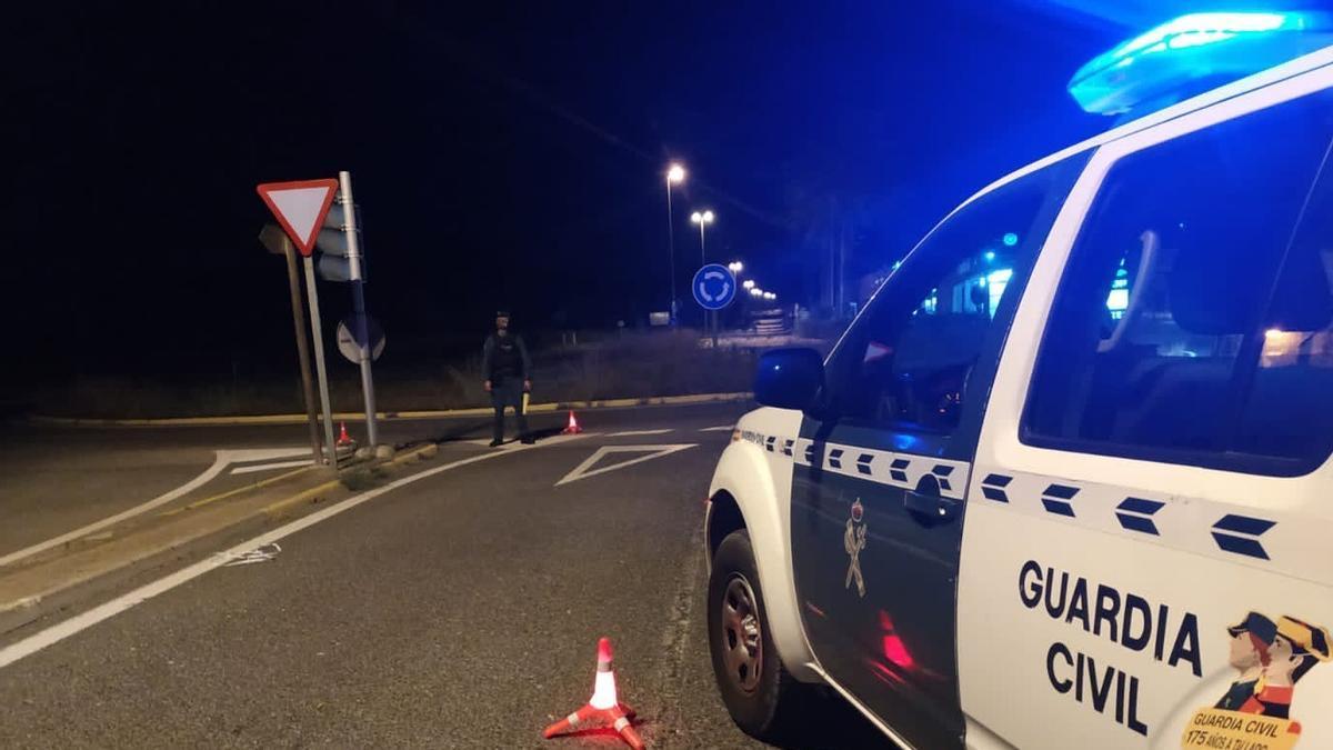 Patrulla de la Guardia Civil en Ibiza en una imagen de archivo