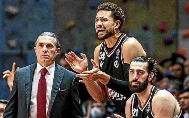 Scariolo, durante un compromiso con la Virtus.