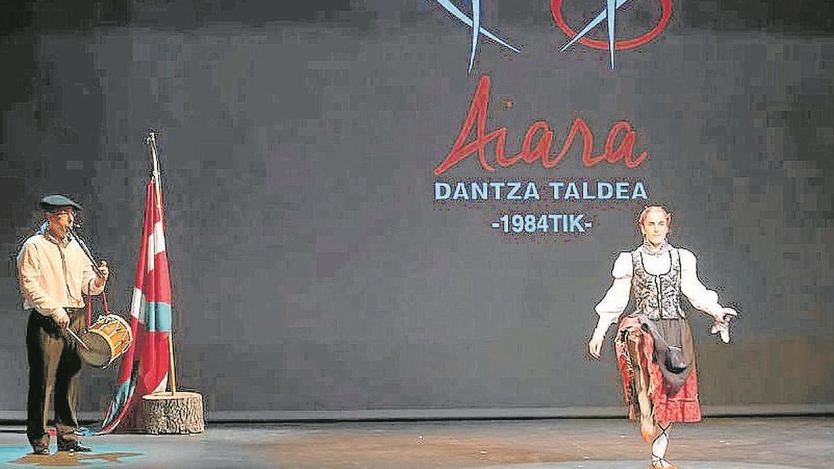 Espectáculo de Aiara Dantza Taldea en Amurrio Antzoki