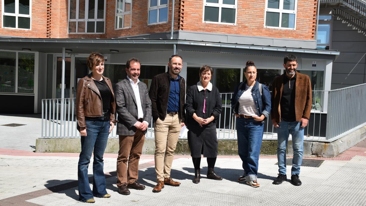 Participantes en la visita a Beraun