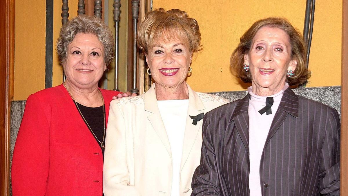 Gemma Cuervo, Emma Penella y Mariví Bilbao en 'ANHQV'