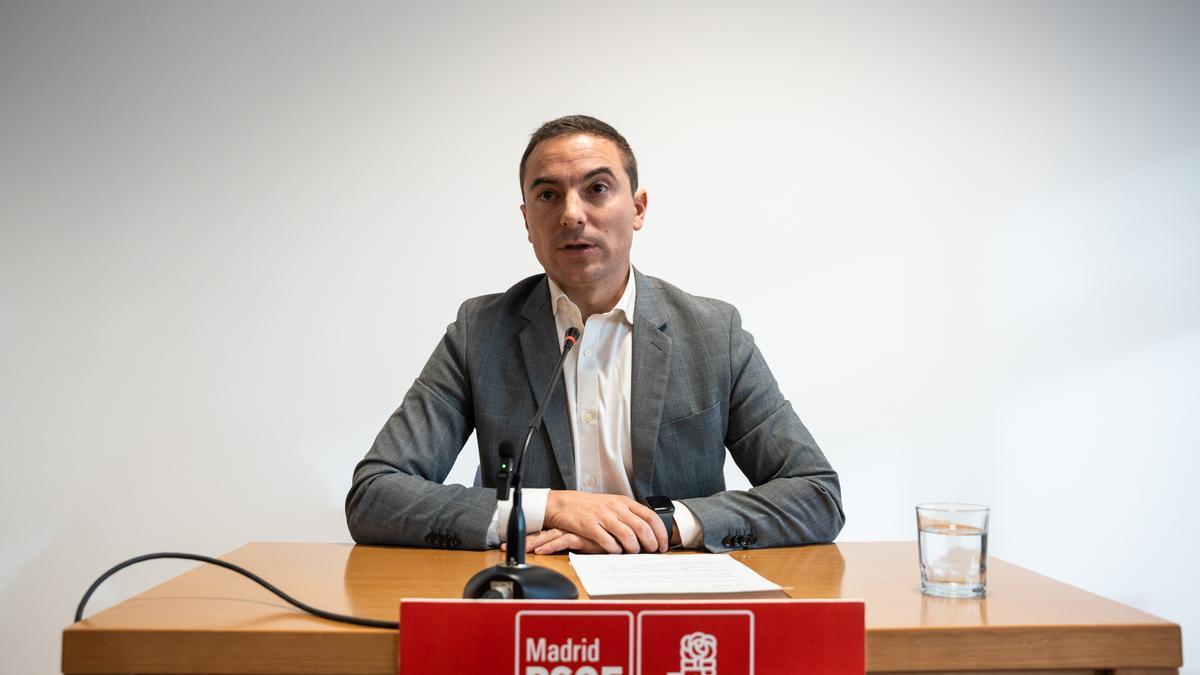 Juan Lobato, todavía líder de la FSM del PSOE