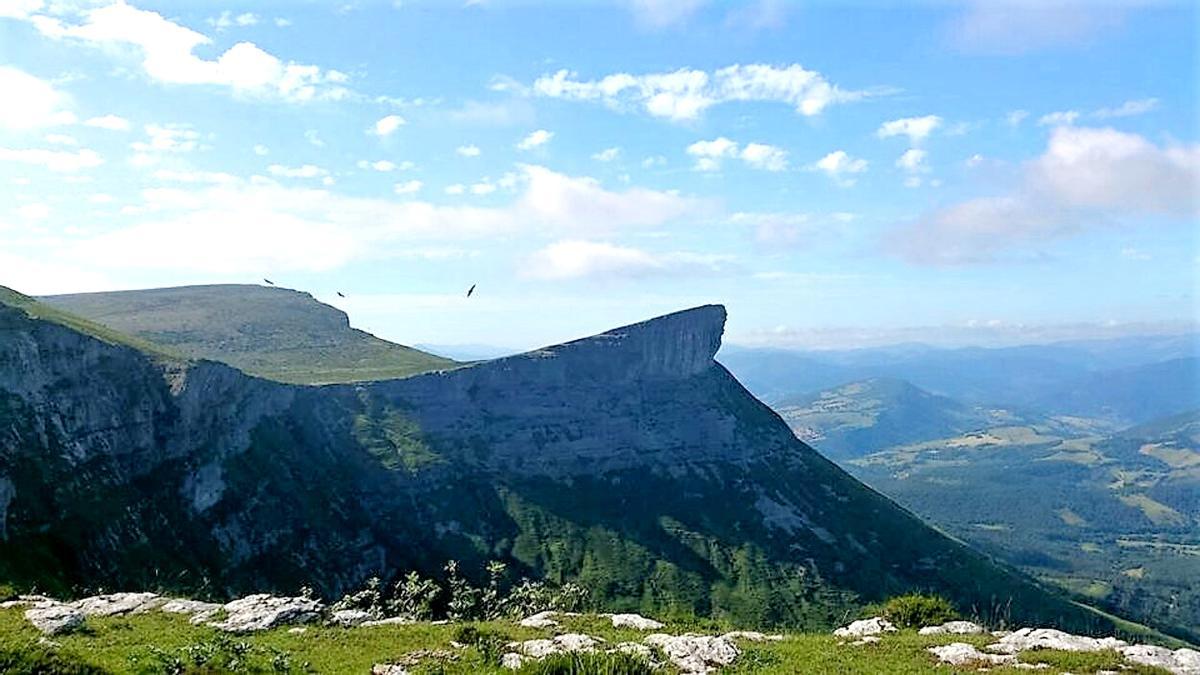 Vista panorámica de Sierra Salvada